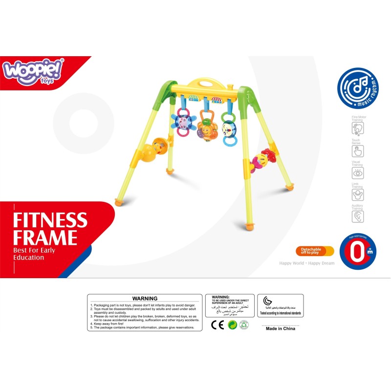 WOOPIE BABY Interaktívna Hrazdička s Hrkálkami