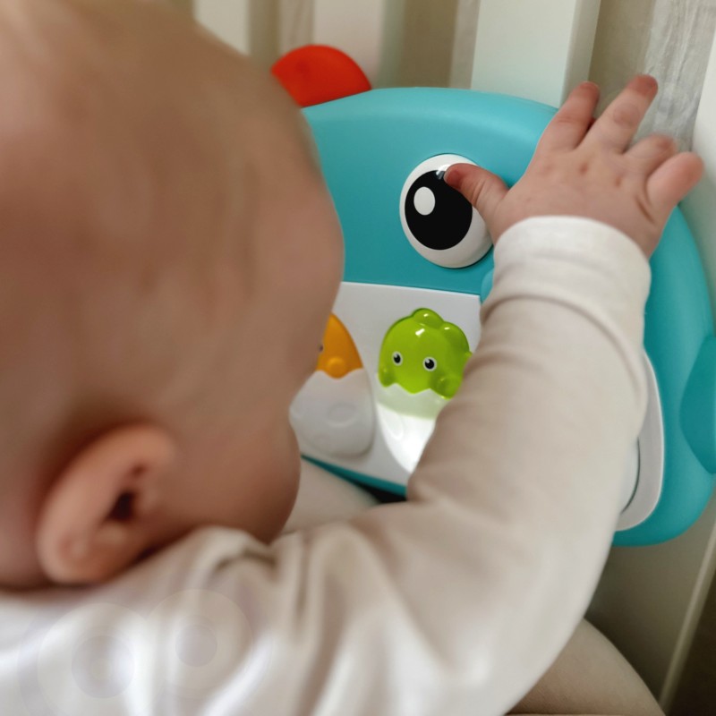 WOOPIE BABY Dino Hudobné Piano 0+