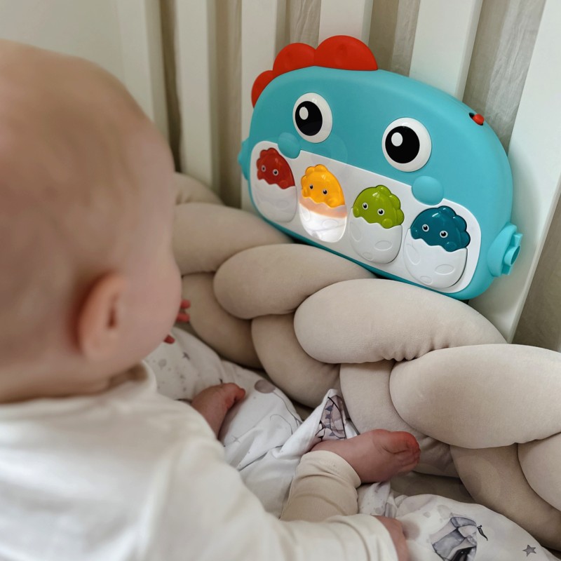 WOOPIE BABY Dino Hudobné Piano 0+