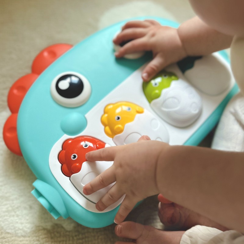 WOOPIE BABY Dino Hudobné Piano 0+
