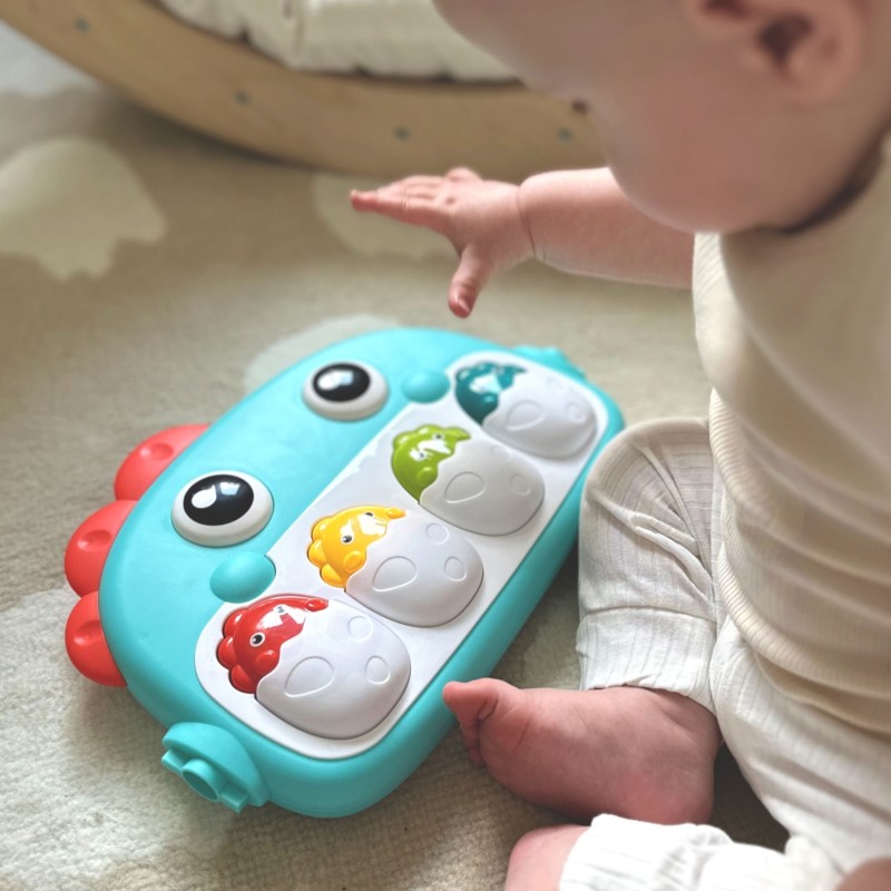 WOOPIE BABY Dino Hudobné Piano 0+