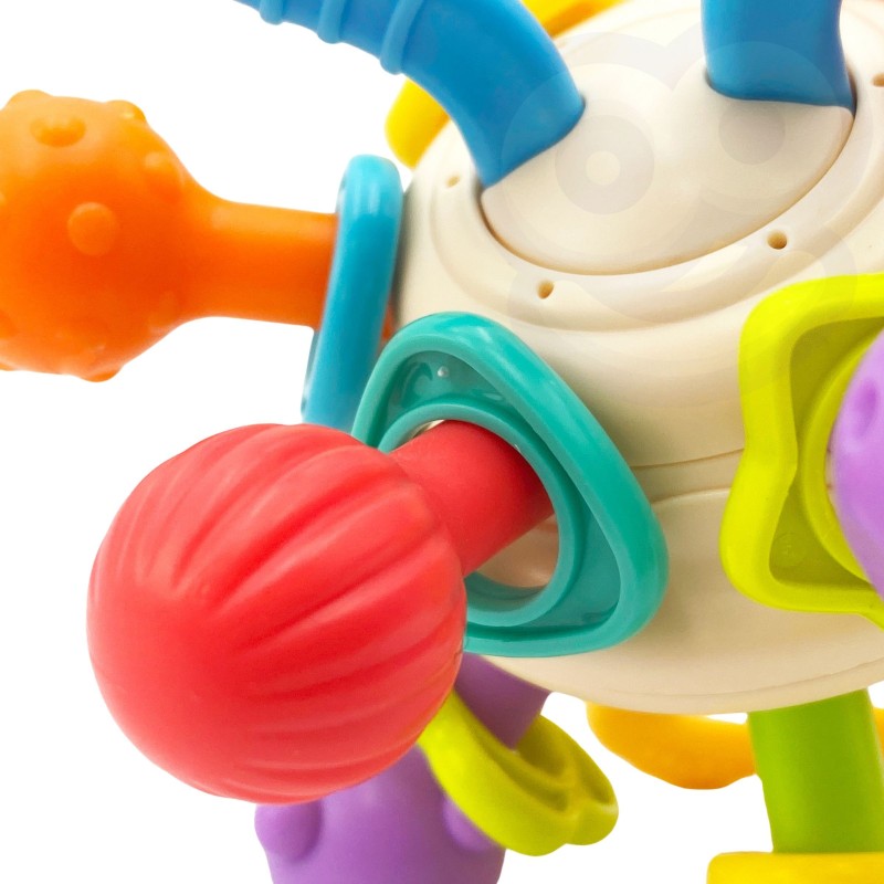 WOOPIE BABY Farebná Hrkálka v Tvare Loptičky 0m+