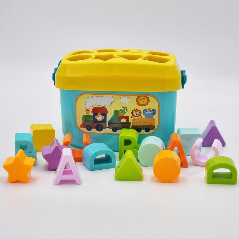 WOOPIE BABY Kufríkový Triedič Tvarov a Písmen