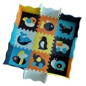 Woopie Baby Farebná Penová Podložka - Puzzle Zvieratká