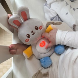 WOOPIE BABY Interaktívny Plyšový Zajačik - Ružový