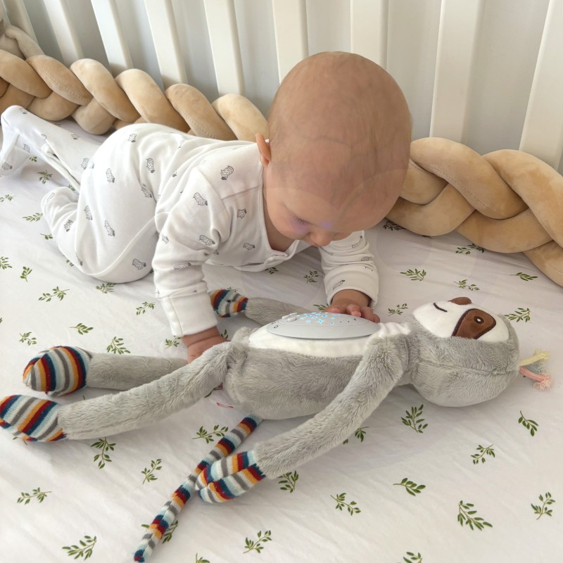 WOOPIE BABY Interaktívny Plyšový Lemur