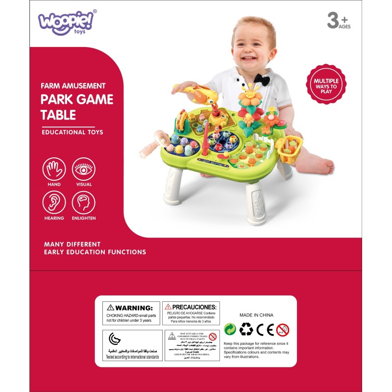 WOOPIE BABY Interaktívny Vzdelávací Stolík