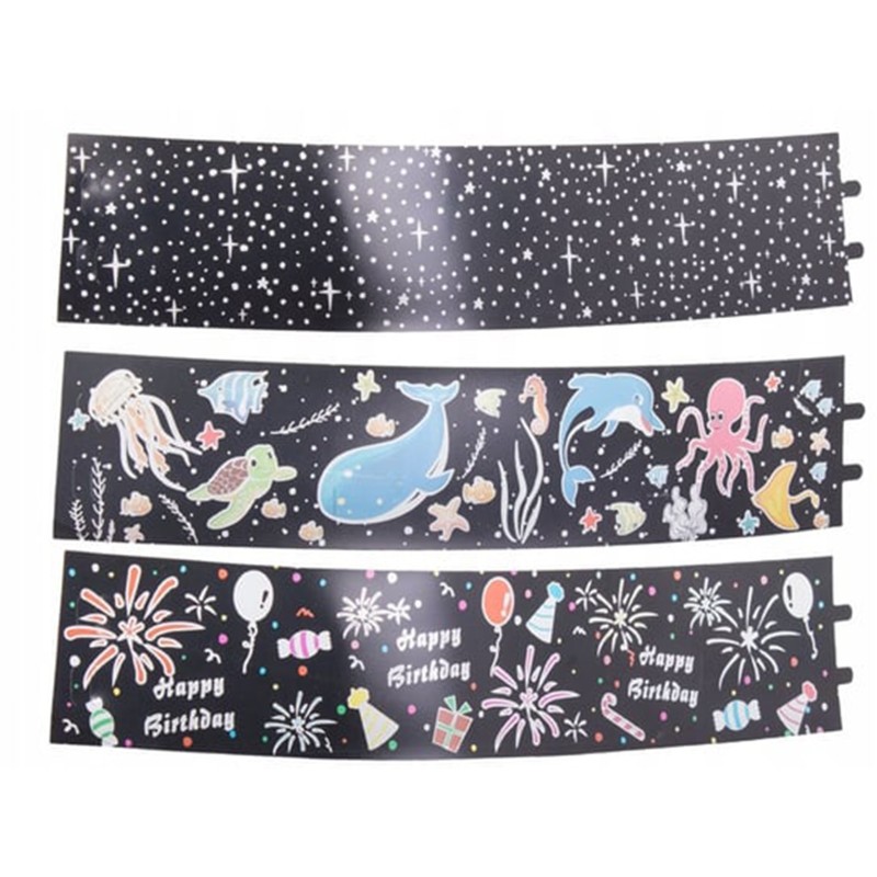 WOOPIE Projektor Magické sny | Nočná lampička 6v1 s vymeniteľnými témami a hudbou