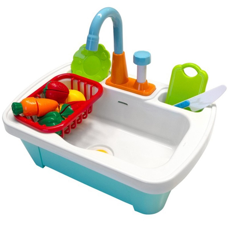 AXI Drevený Piknikový Stôl so Sedením a Nádobou na Vodu a Piesok