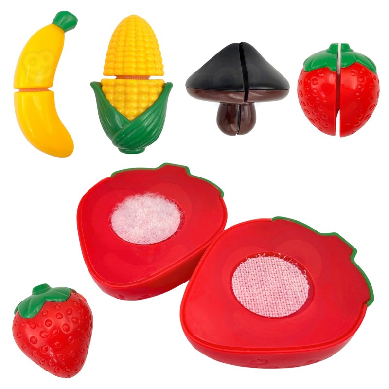 WOOPIE Detská Kuchynka s Tečúcou Vodou a Príslušenstvom - Modrá