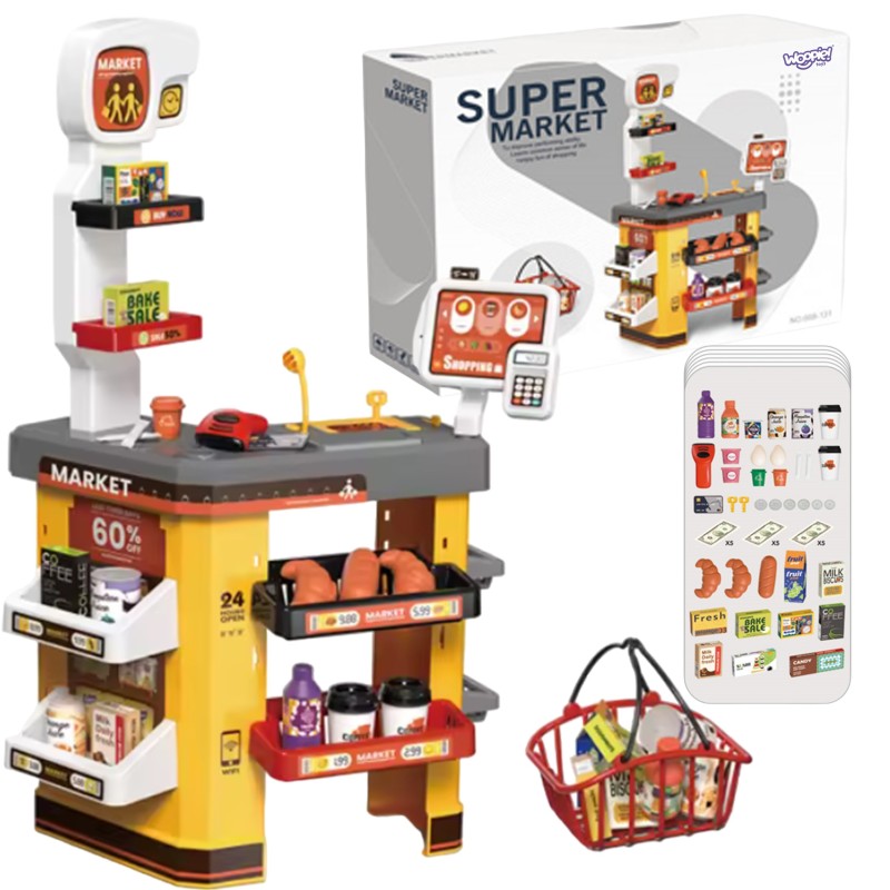 WOOPIE Interaktívny Super Market s Príslušenstvom