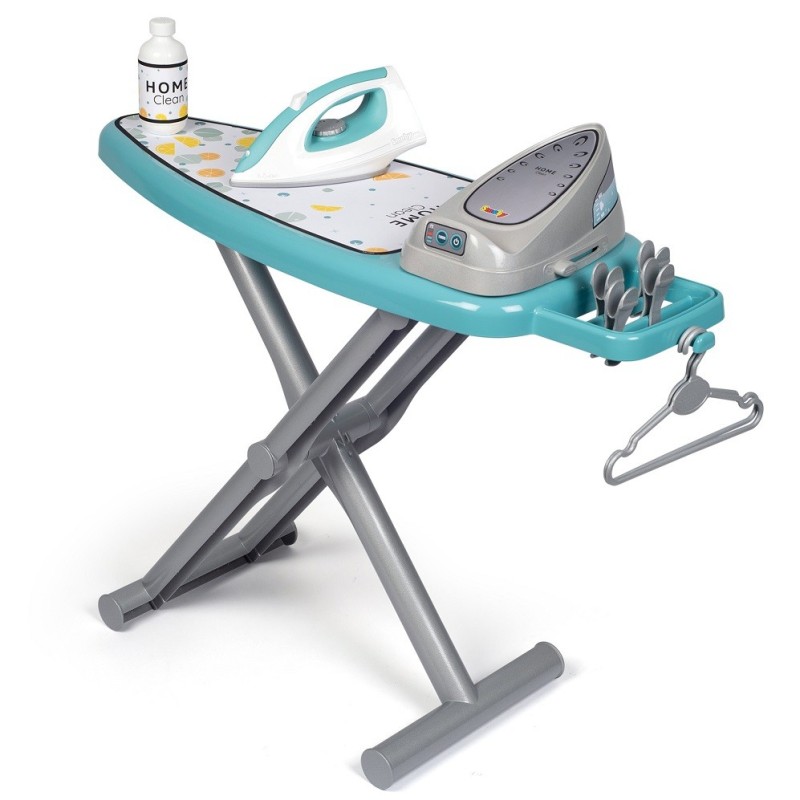 SMOBY Žehliaca Doska s Naparovacou Žehličkou - Modrá