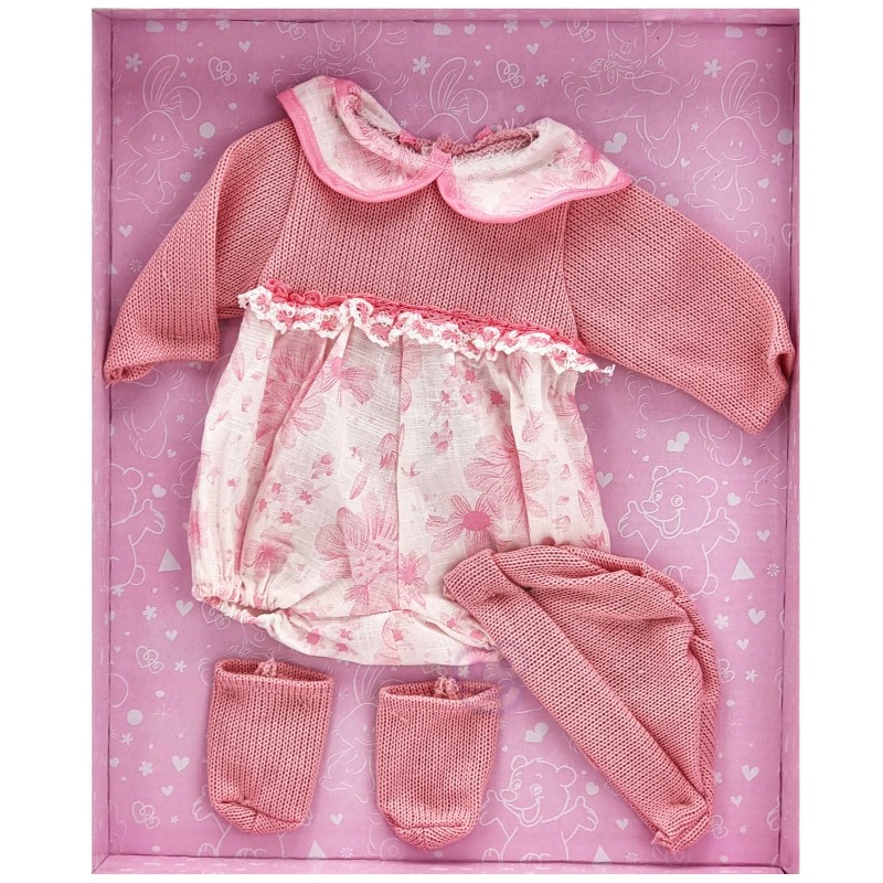 WOOPIE Súprava oblečenia pre bábiky 43 - 46 cm ružová