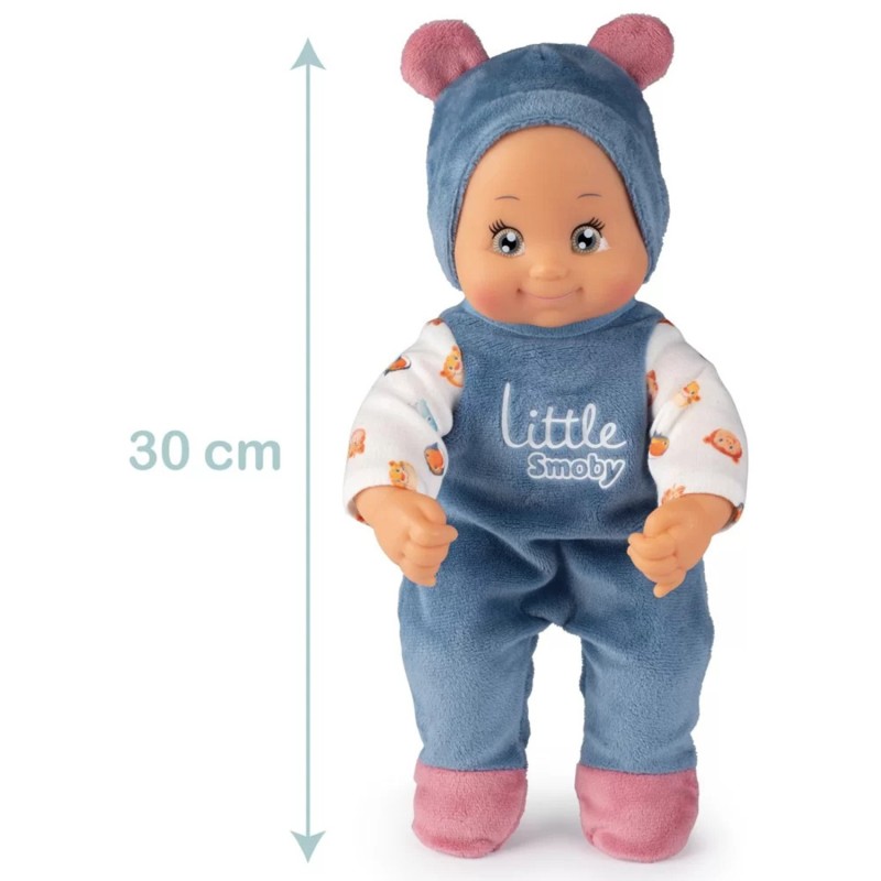 Smoby Little Kočík, Chodítko a Sedačka + Bábika 3v1