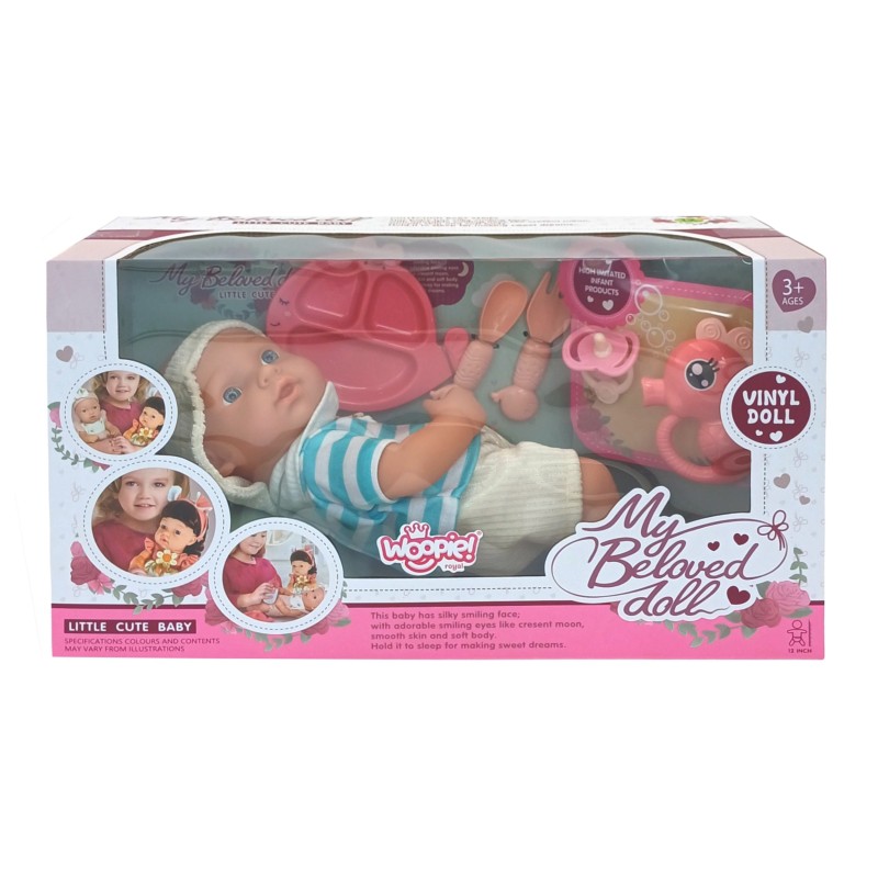 WOOPIE ROYAL Sada na Starostlivosť - Bábika s Príslušenstvom