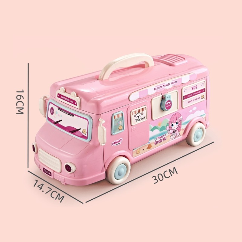 WOOPIE XXL Karavan a Domček pre Bábiky 2v1