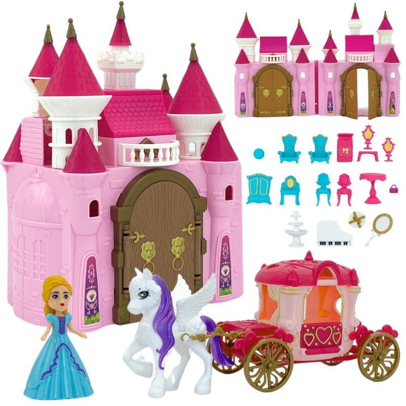 WOOPIE Interaktívny Zámok s Princeznou a Príslušenstvom