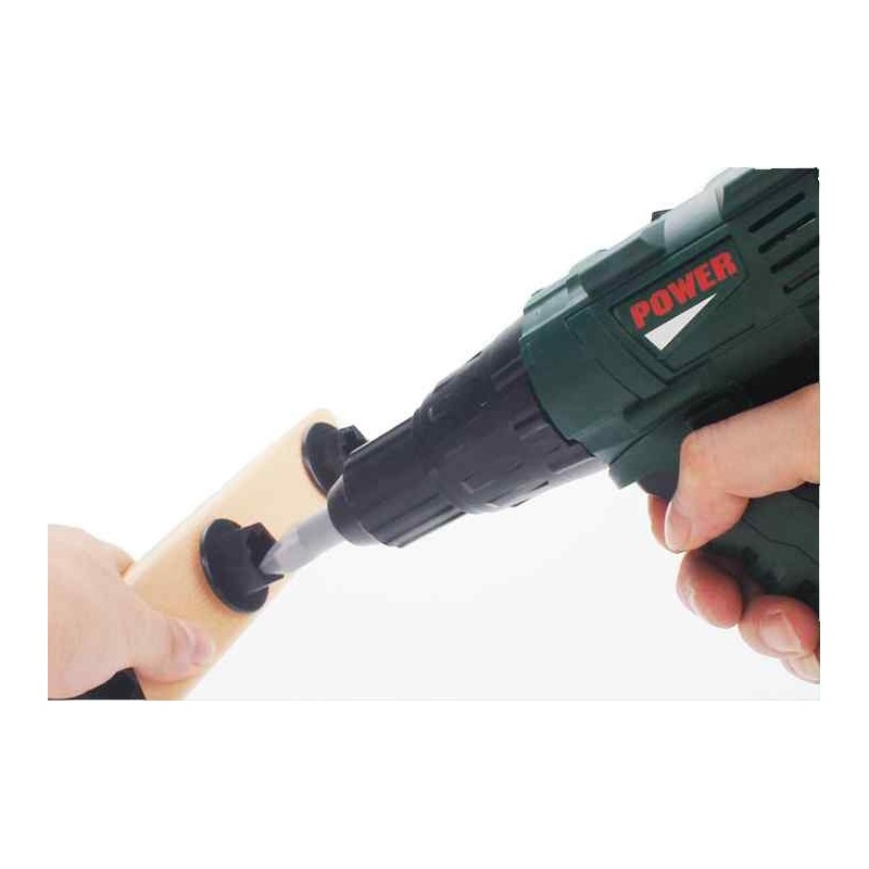 WOOPIE Veľká Skrinka s Náradím pre Deti 15 ks.