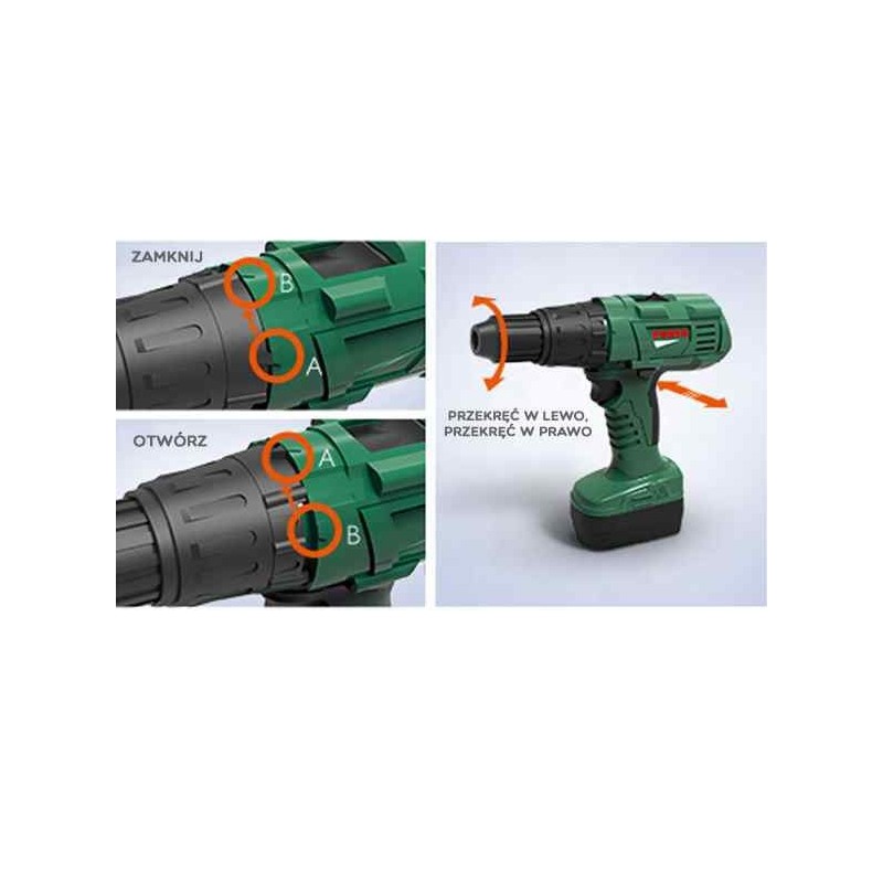 WOOPIE Veľká Skrinka s Náradím pre Deti 15 ks.