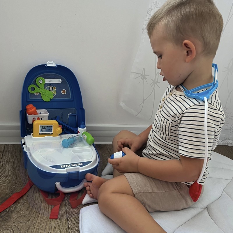 WOOPIE Doktorská Sada Príslušenstva v Ruksaku 20 Dielov