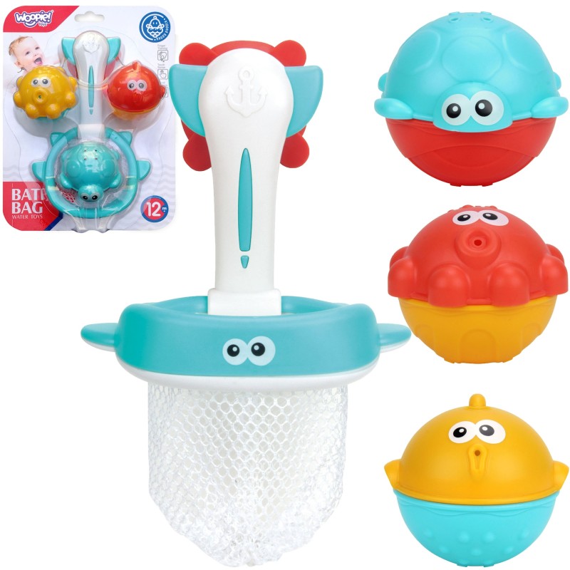 WOOPIE BABY Sada Hračiek na Kúpanie - Chytanie Rybičiek