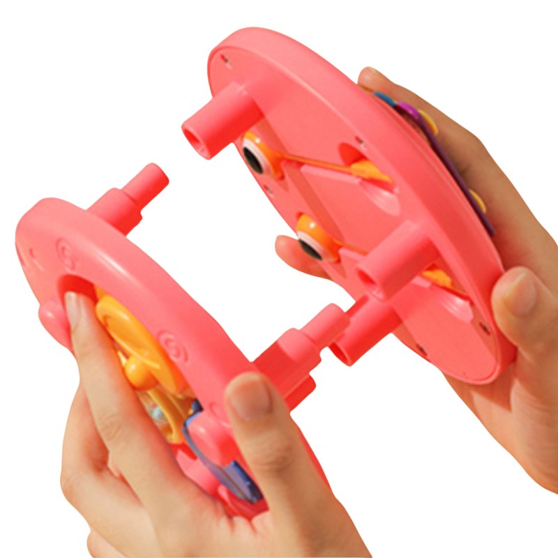 WOOPIE Interaktívny Hudobný Slimák na Ťahanie - Červený