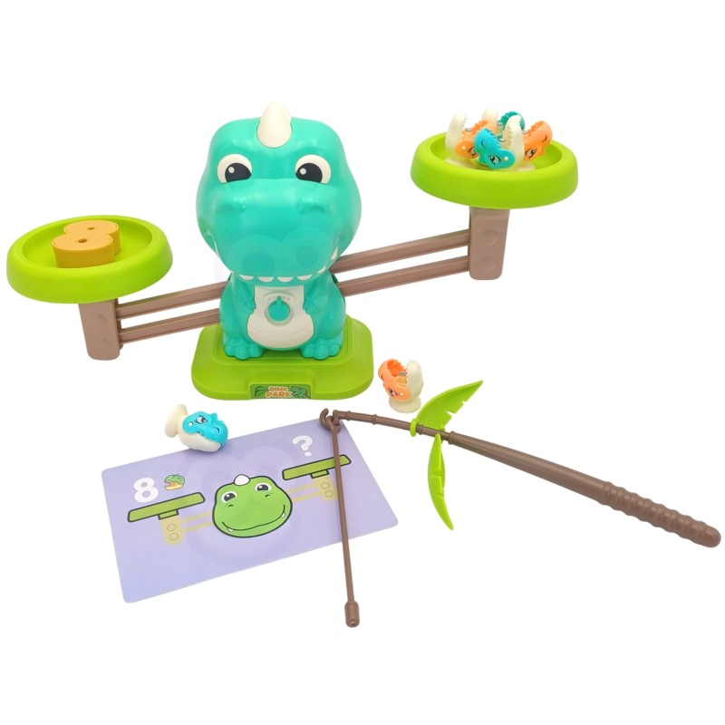 WOOPIE Dino Váha na Počítanie a Chytanie Rybičiek