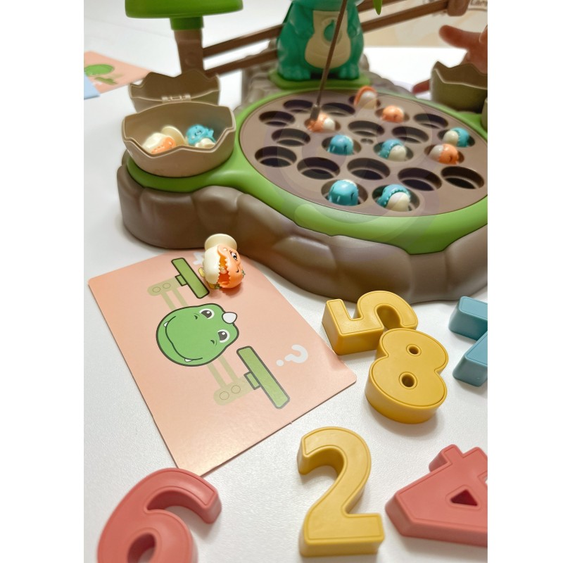 WOOPIE Váha - Hra na Počítanie a Chytanie Dinosaurov