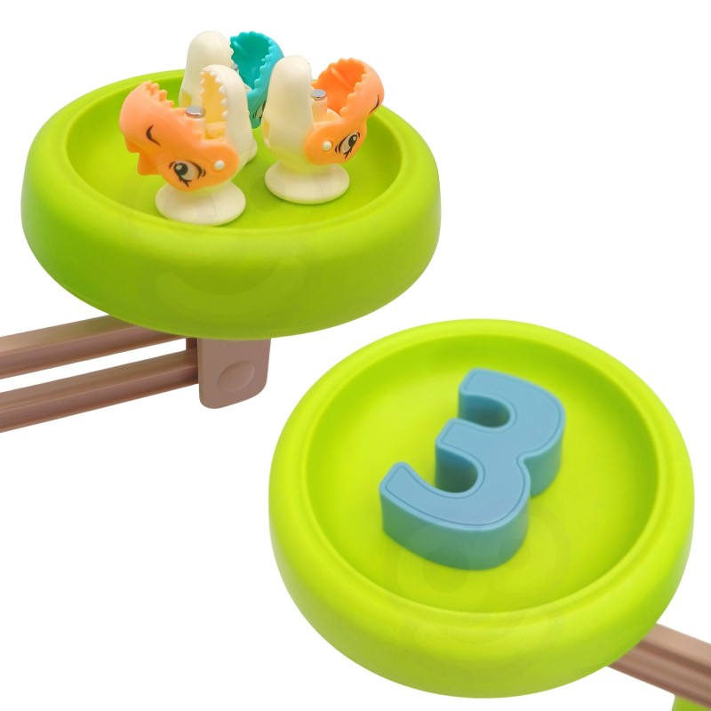 WOOPIE Váha - Hra na Počítanie a Chytanie Dinosaurov