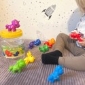WOOPIE Skladacie Montessori Figúrky - Jednorožce 10 ks. Čísla