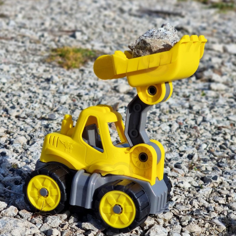 BIG Mini Žltý Stavebný Nakladač