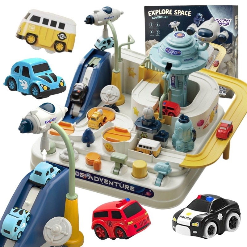 WOOPIE Interaktívna Autodráha "Vesmírne Dobrodružstvá 2"