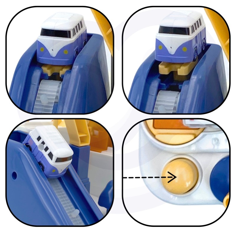 WOOPIE Interaktívna Autodráha "Panda a Vesmírne Dobrodružstvo"