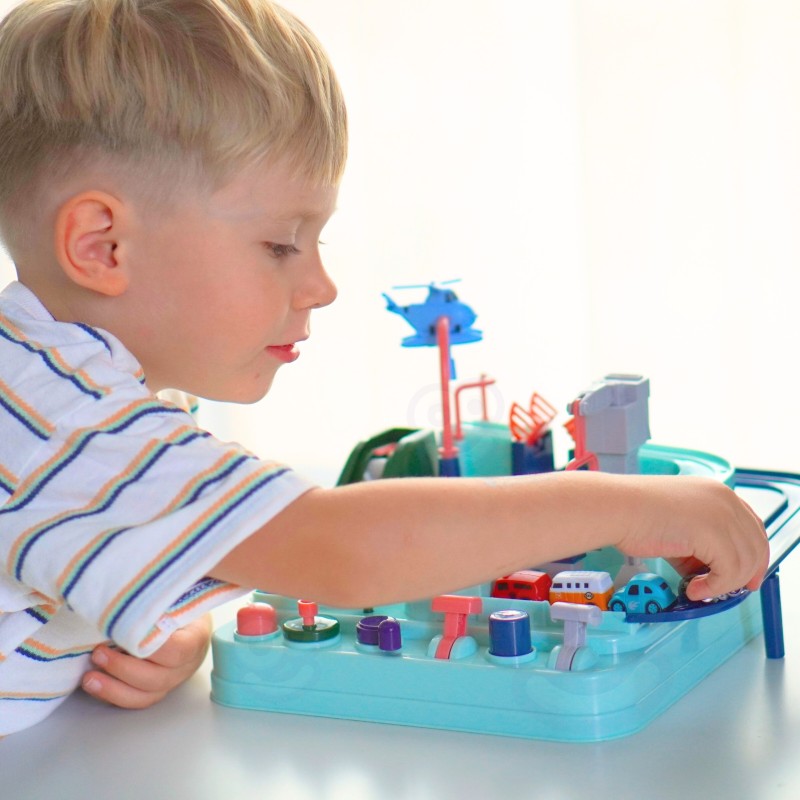 WOOPIE Interaktívna Autodráha "Automobilové Dobrodružstvá"