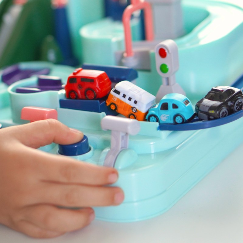 WOOPIE Interaktívna Autodráha "Automobilové Dobrodružstvá"