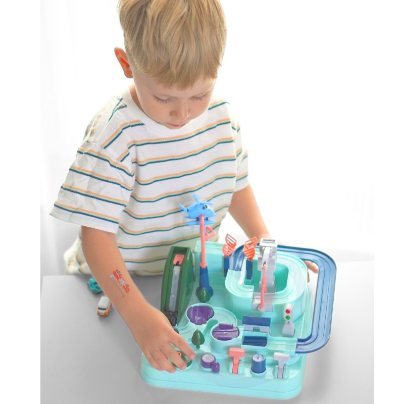 WOOPIE Interaktívna Autodráha "Automobilové Dobrodružstvá"