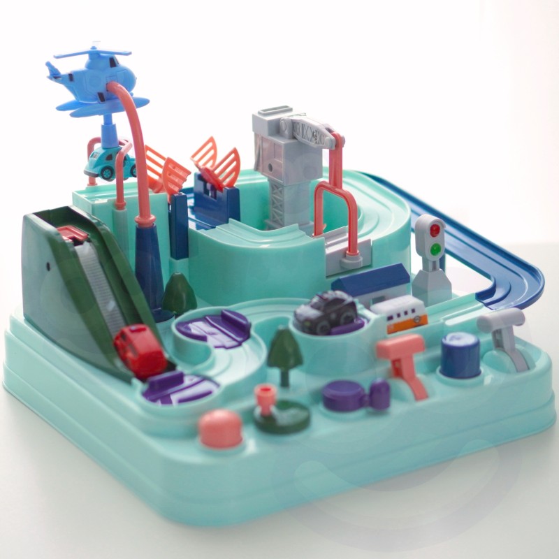 WOOPIE Interaktívna Autodráha "Automobilové Dobrodružstvá"