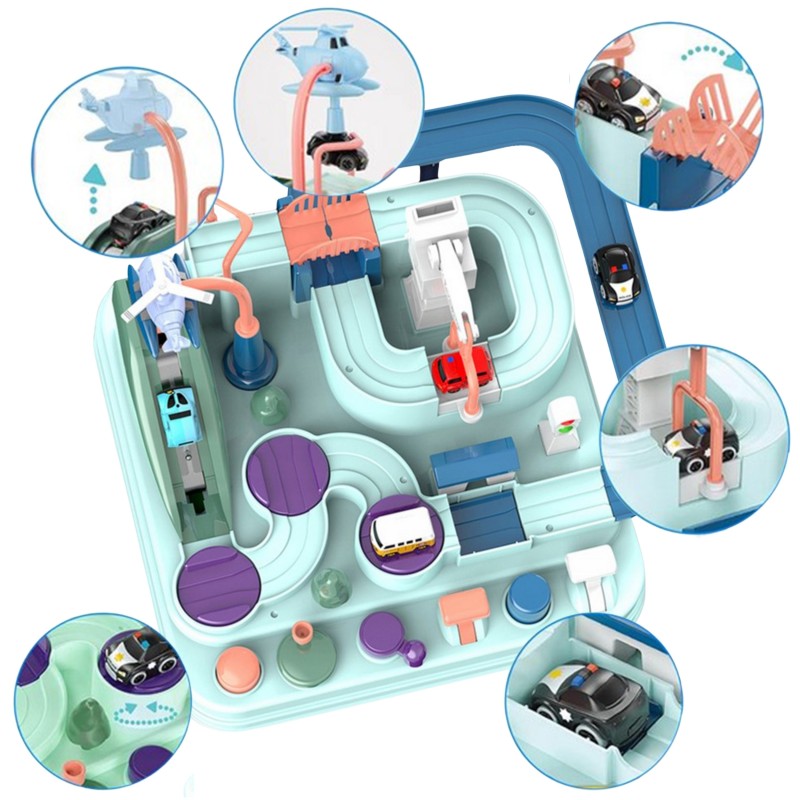 WOOPIE Interaktívna Autodráha "Automobilové Dobrodružstvá"