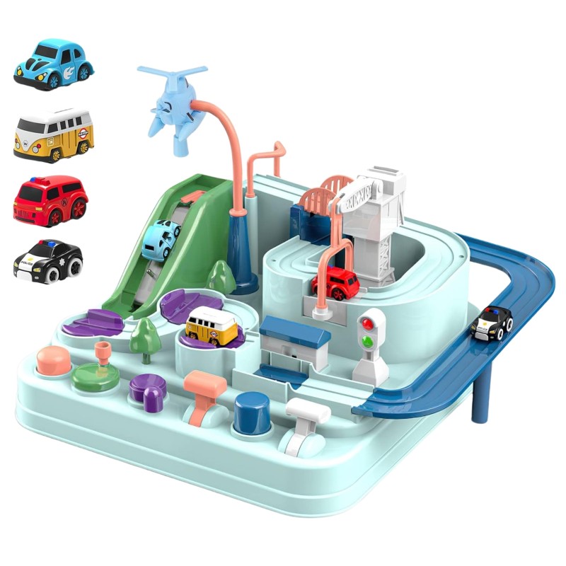 WOOPIE Interaktívna Autodráha "Automobilové Dobrodružstvá"