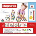 WOOPIE Kreatívne Magnetické Skladačky 70 ks.
