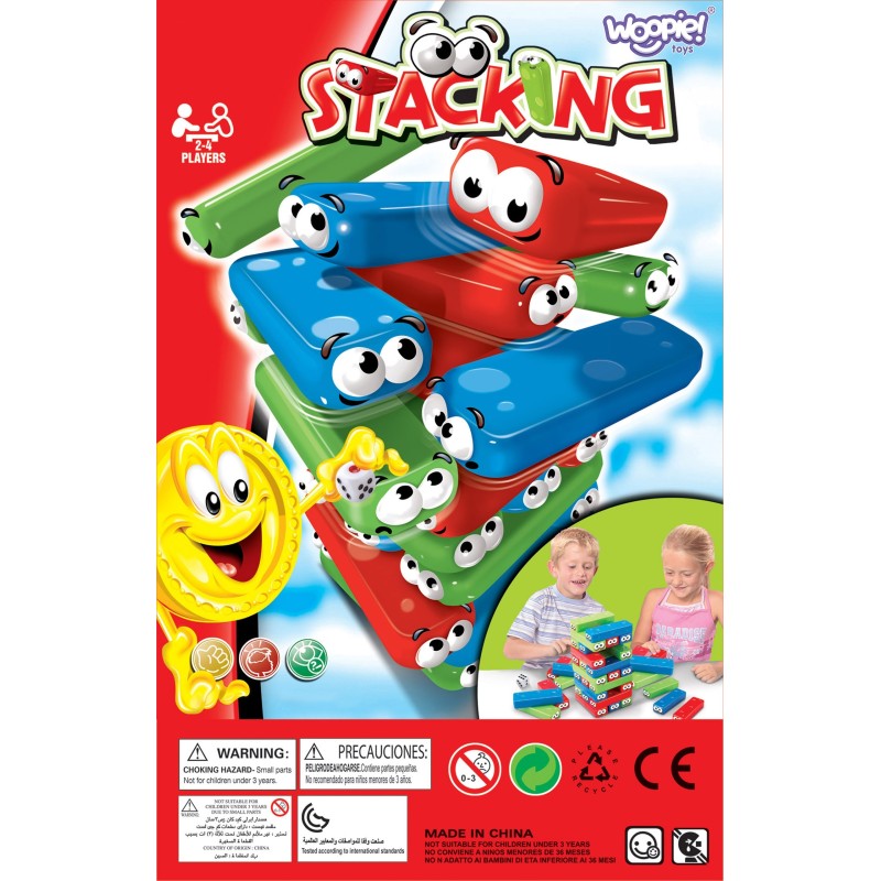 WOOPIE Zručnostná Hra - Padajúca Veža 4+