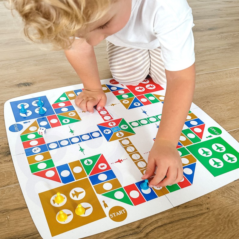 WOOPIE Spoločenská Hra 2v1 Malý Detektív + Človeče Nehnevaj sa