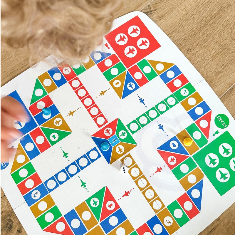 WOOPIE Spoločenská Hra 2v1 Malý Detektív + Človeče Nehnevaj sa