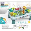 WOOPIE Interaktívny Stolík na Chytanie Rybičiek - Zelený