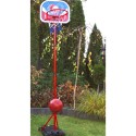 WOOPIE Nastaviteľný Basketbalový Kôš 90-170cm + Lopta