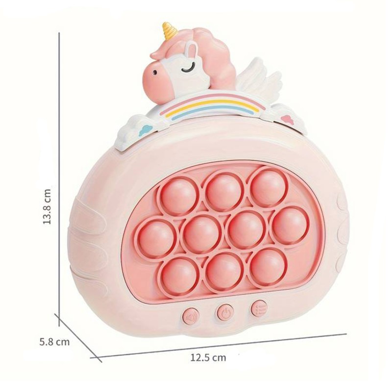 WOOPIE Hra POP IT Interaktívna Antistresová Hračka - Jednorožec