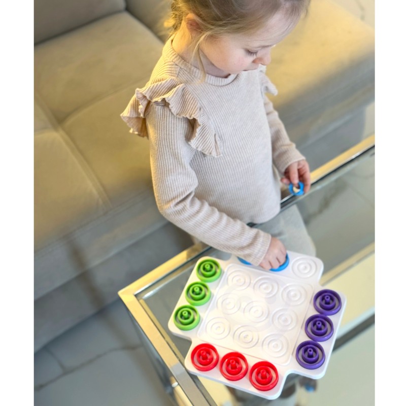 WOOPIE Strategická Hra Piškvorky 36 Dielov