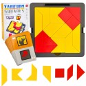 WOOPIE Logická Hra Tangram - Vreckové Puzzle