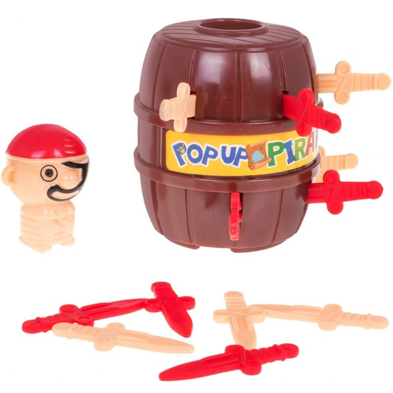 WOOPIE Zručnostná Hra - Vyskakujúci Pirát