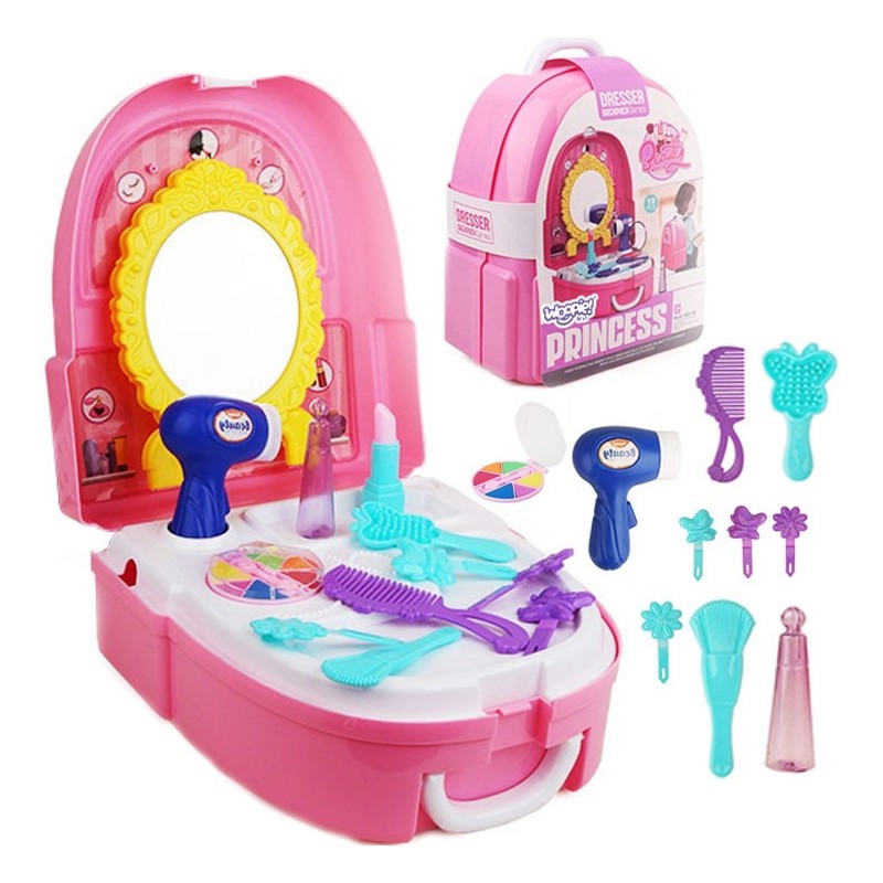 WOOPIE Dievčenská Kozmetická Sada v Batohu 19 Dielov